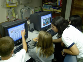 students engaged in Shalom Uvrachah uvracha Interactive CD Jewish books learning Judaism textbooks Hebrew textbook text book learn Hebrew language software  teach Hebrew school curriculum Jewish education educational material Behrman House Judaica publishing teaching Hebrew schools Jewish teacher resources educators Berman publisher religious school classroom management Jewish video games reading Hebrew teachers resource Jewish software interactive CDs Holocaust Jewish holidays  Israel bar mitzvah training bat mitzvah preparation history teacher’s guide  read Jewish Bible stories Tanakh life cycle mitzvot customs Herbew prayers synagogue culture religion Jeiwsh holiday calendar holidays Jewihs learning Hebrw student worksheets children temple conservative reform Judaism