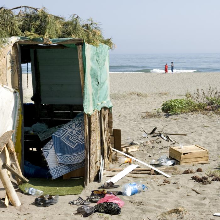 refugee camp