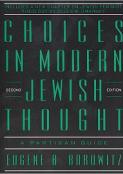Choices in Modern Jewish Thought