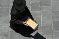 an Orthodox beggar Orthodox beggar
