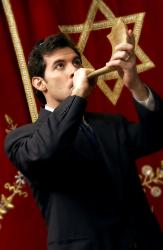 Blowing Shofar